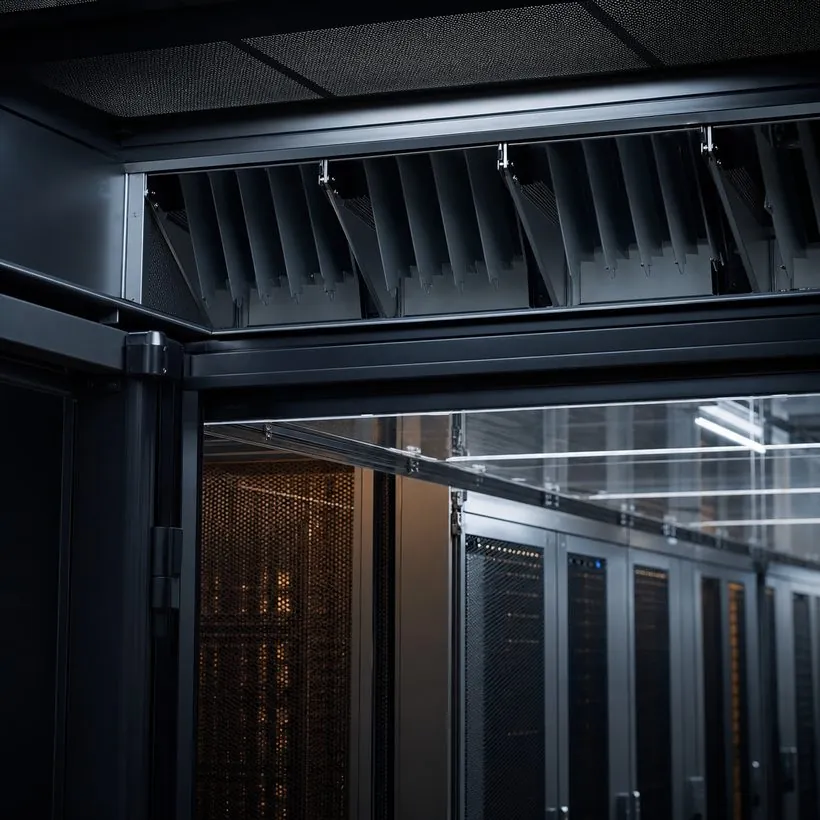 Techos contráctiles con paneles abatibles